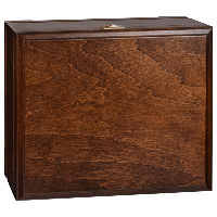 Набор 2 бокала для коньяка "Медведица" в шкатулке из массива